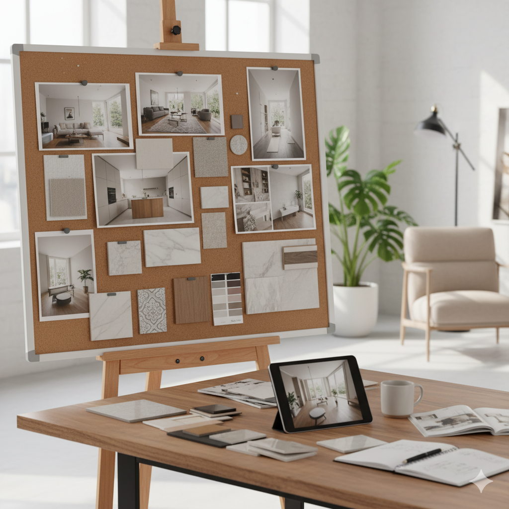 Client briefing & inspiration gathering