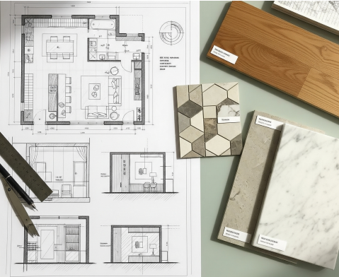 Interior elevations & millwork planning