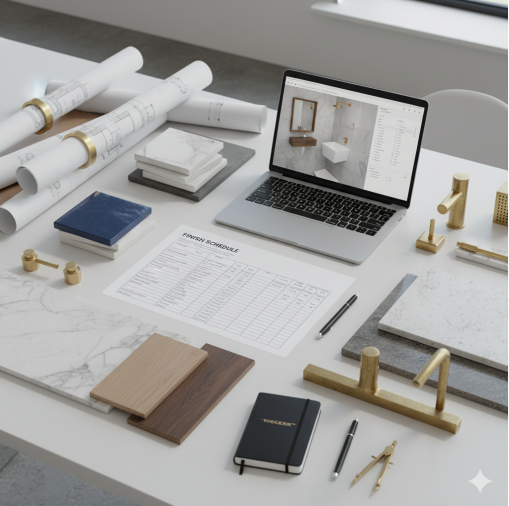 Finish schedules & specification lists